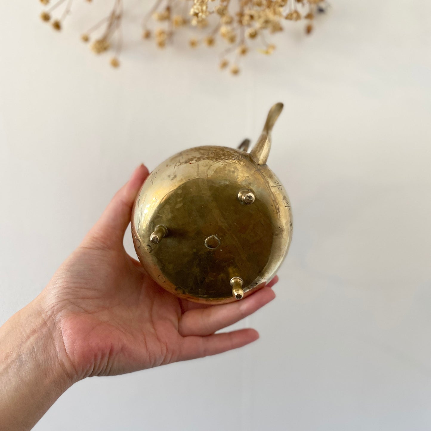 Ornate Brass Teapot
