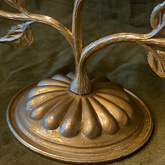 Vintage Floral Candelabra