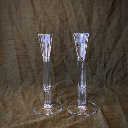French Art Deco Candlestick Pair