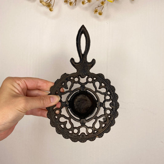 Ornate Cast Iron Trivet