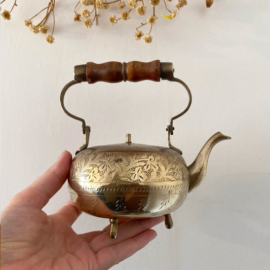 Ornate Brass Teapot
