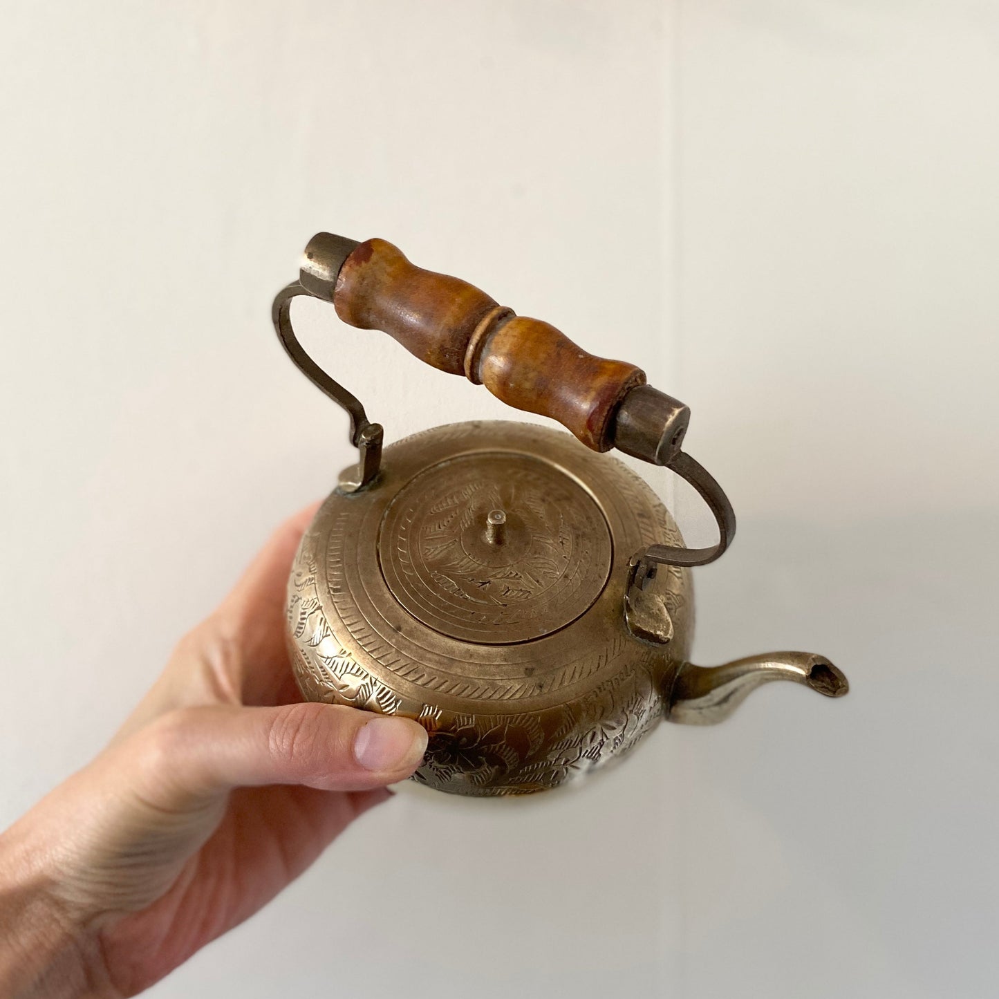 Ornate Brass Teapot