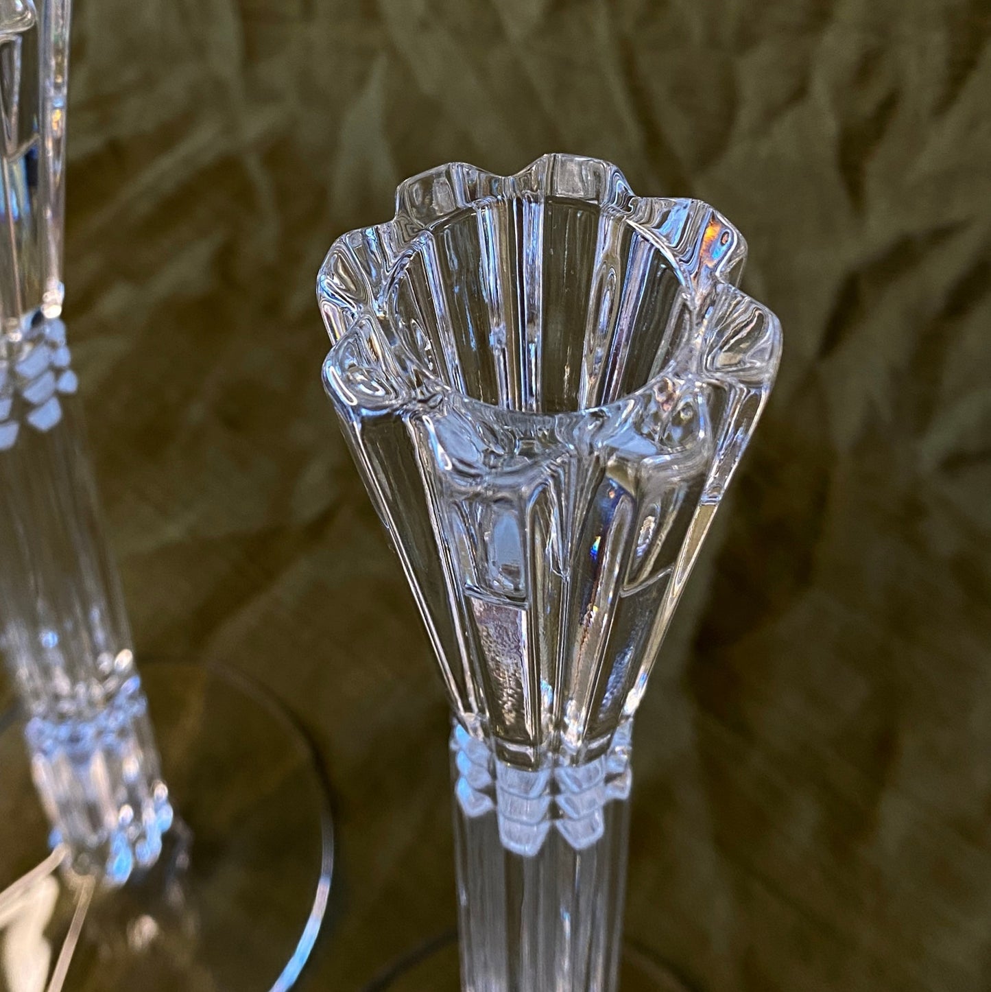 French Art Deco Candlestick Pair