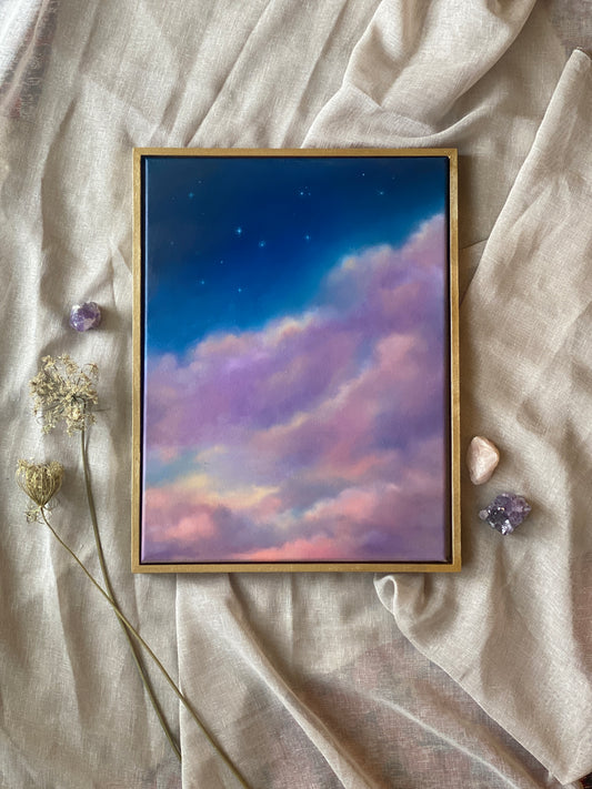 'The Dreaming Hour' Original Oil Painting